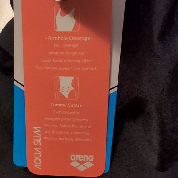 Arena One Piece Full Coverage Modest Swim Suit Size M-L - Picture 5 of 12